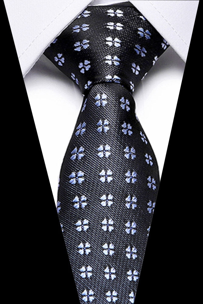 Luxury 7.5cm Men's Classic Tie Set