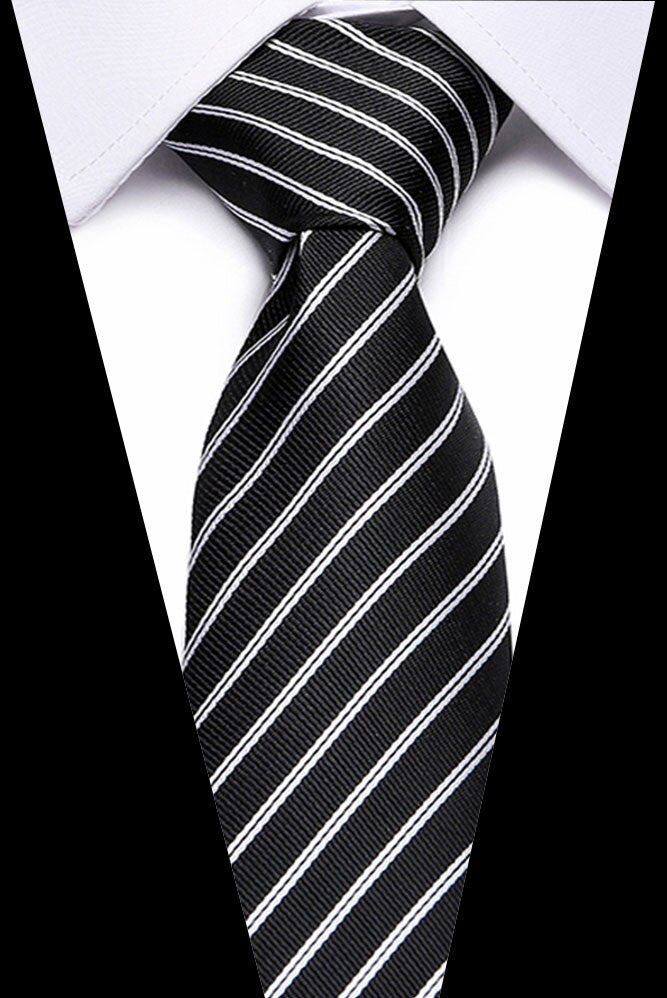 Luxury 7.5cm Men's Classic Tie Set