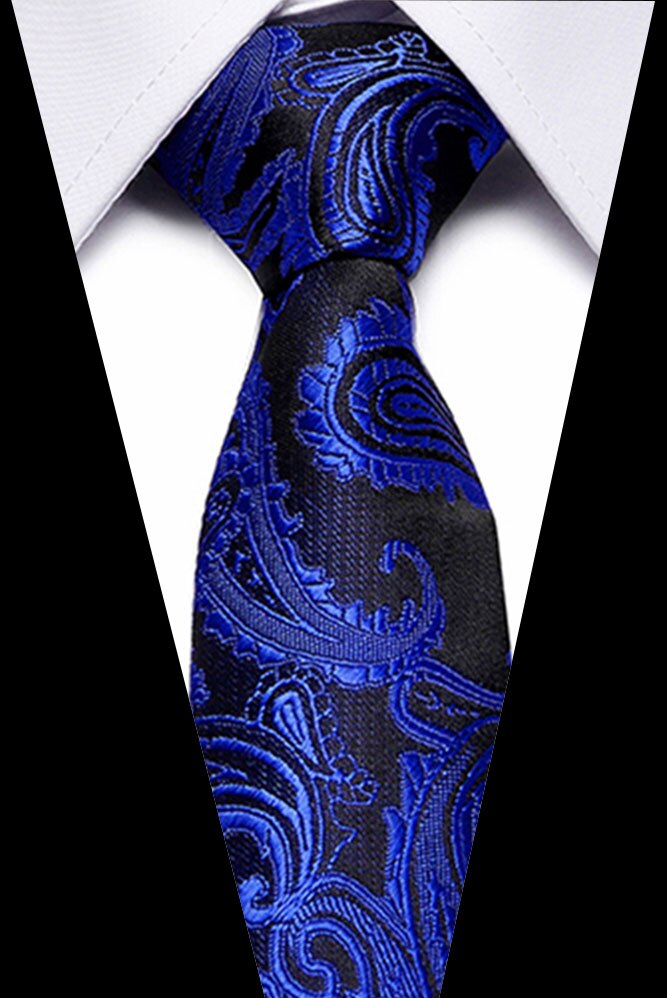Luxury 7.5cm Men's Classic Tie Set
