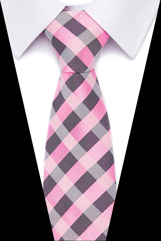 Luxury 7.5cm Men's Classic Tie Set