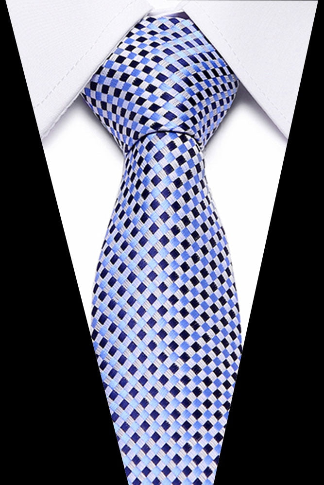 Luxury 7.5cm Men's Classic Tie Set
