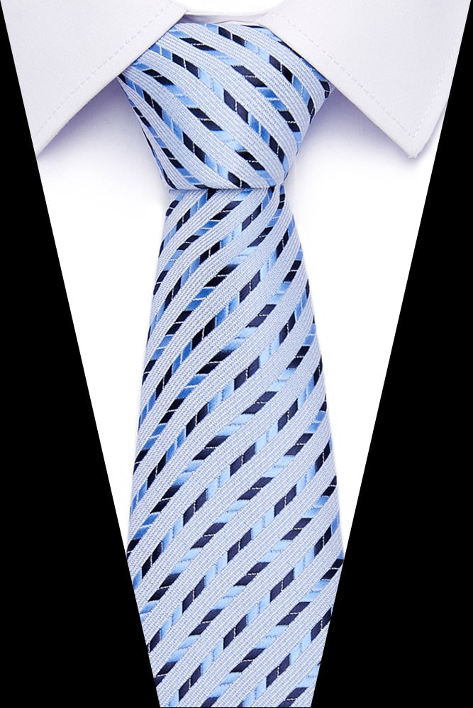 Luxury 7.5cm Men's Classic Tie Set