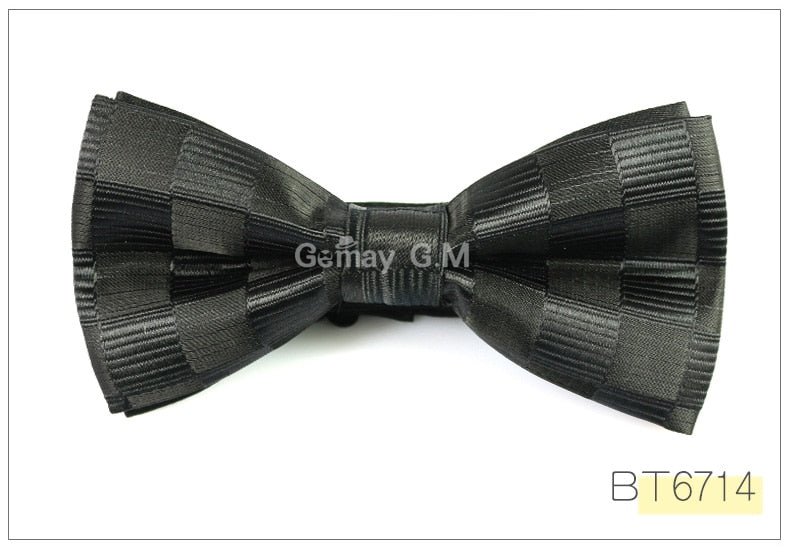 Men Fashion Casual Floral Bow Ties