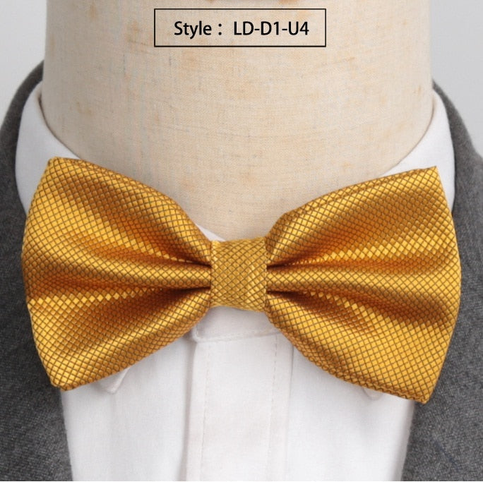 High Fashion Boys Girls Butterfly Bow Tie Candy Solid Color