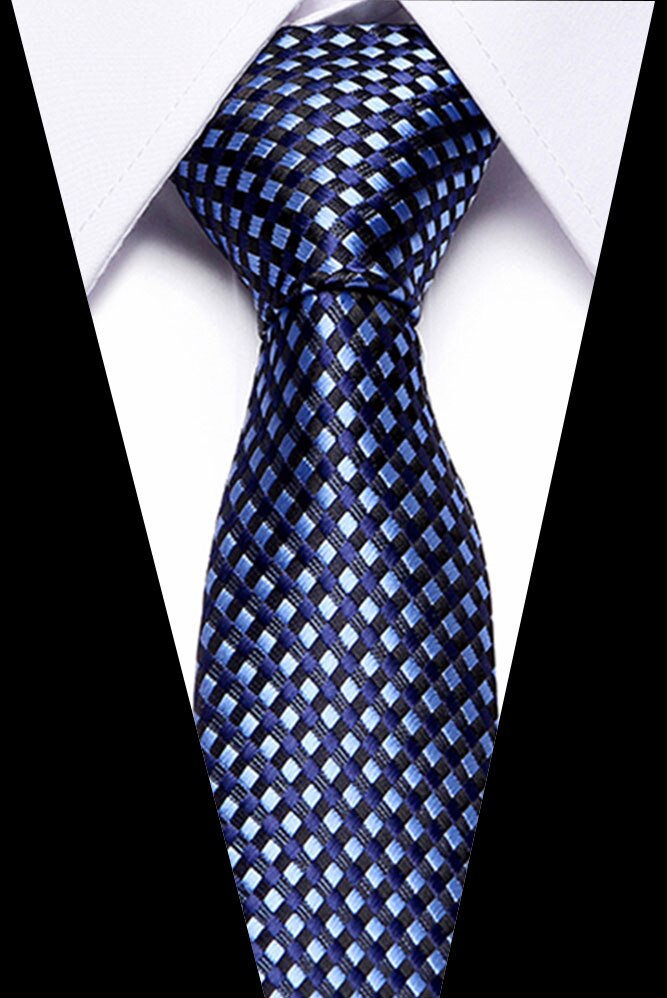 Luxury 7.5cm Men's Classic Tie Set