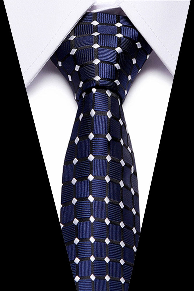 Luxury 7.5cm Men's Classic Tie Set