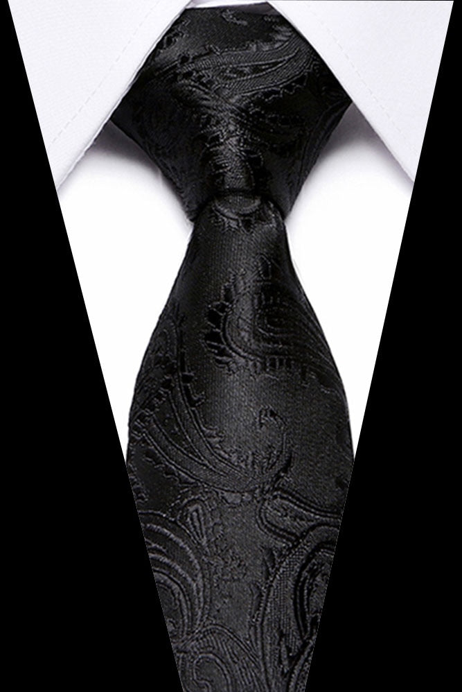 Luxury 7.5cm Men's Classic Tie Set