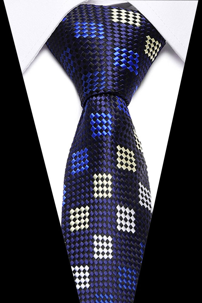 Luxury 7.5cm Men's Classic Tie Set