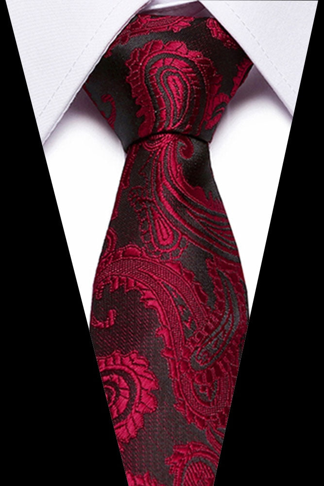 Luxury 7.5cm Men's Classic Tie Set