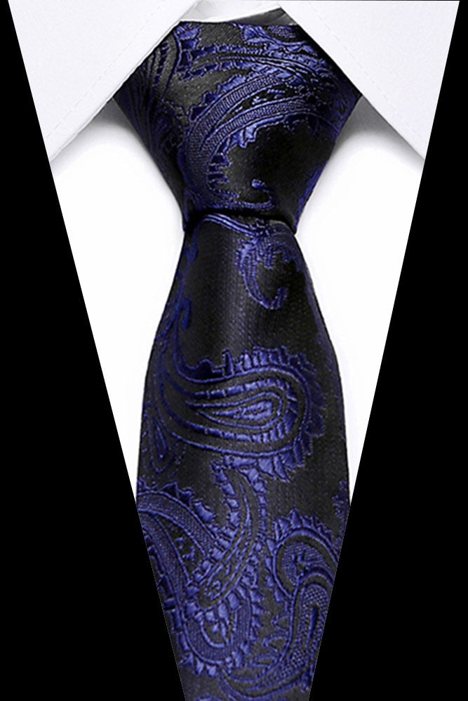 Luxury 7.5cm Men's Classic Tie Set