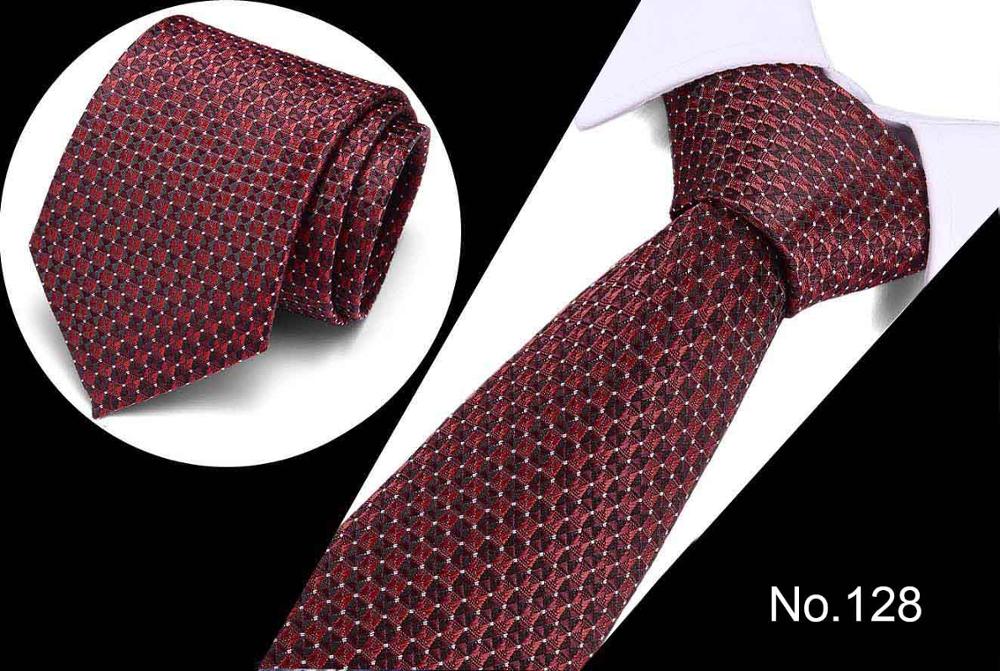 Luxury Men's Print Pattern Slim Neckties