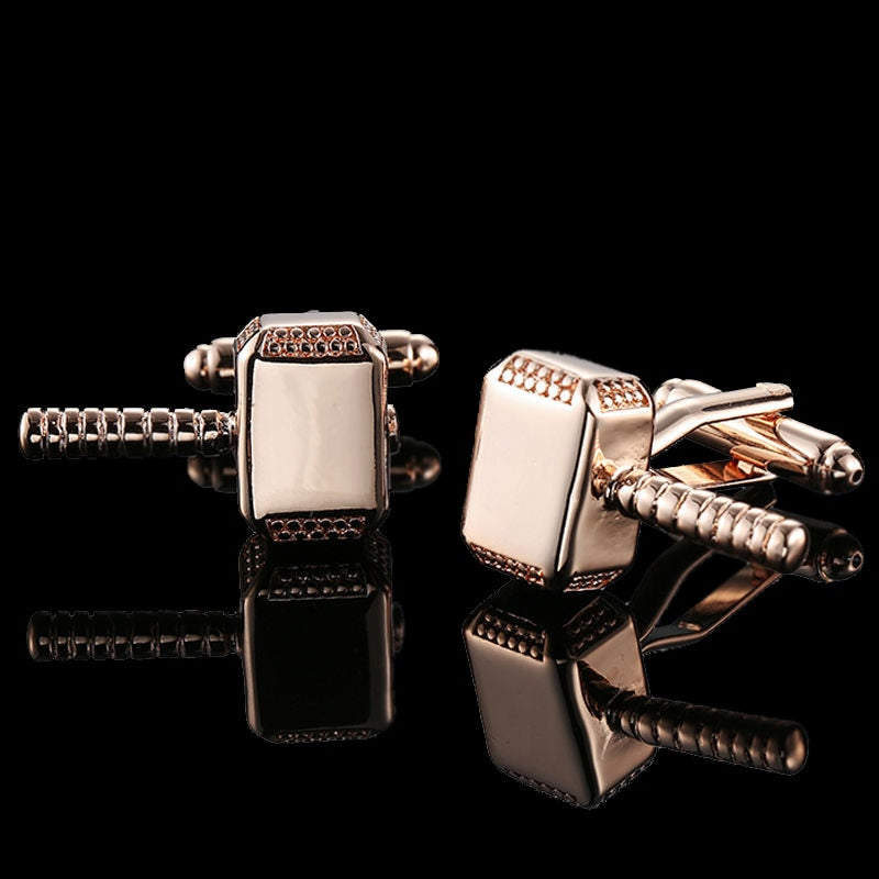 High quality Brass Plated 18K Gold French Cufflinks