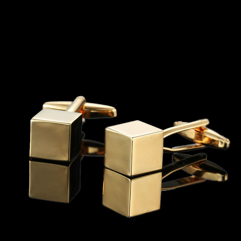 High quality Brass Plated 18K Gold French Cufflinks