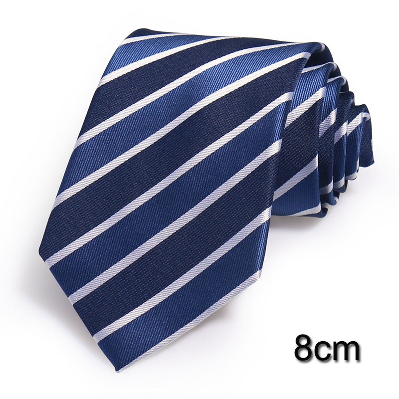 Men's Classic Plaid Stripe Skinny Ties