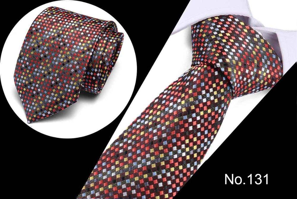 Luxury Men's Print Pattern Slim Neckties