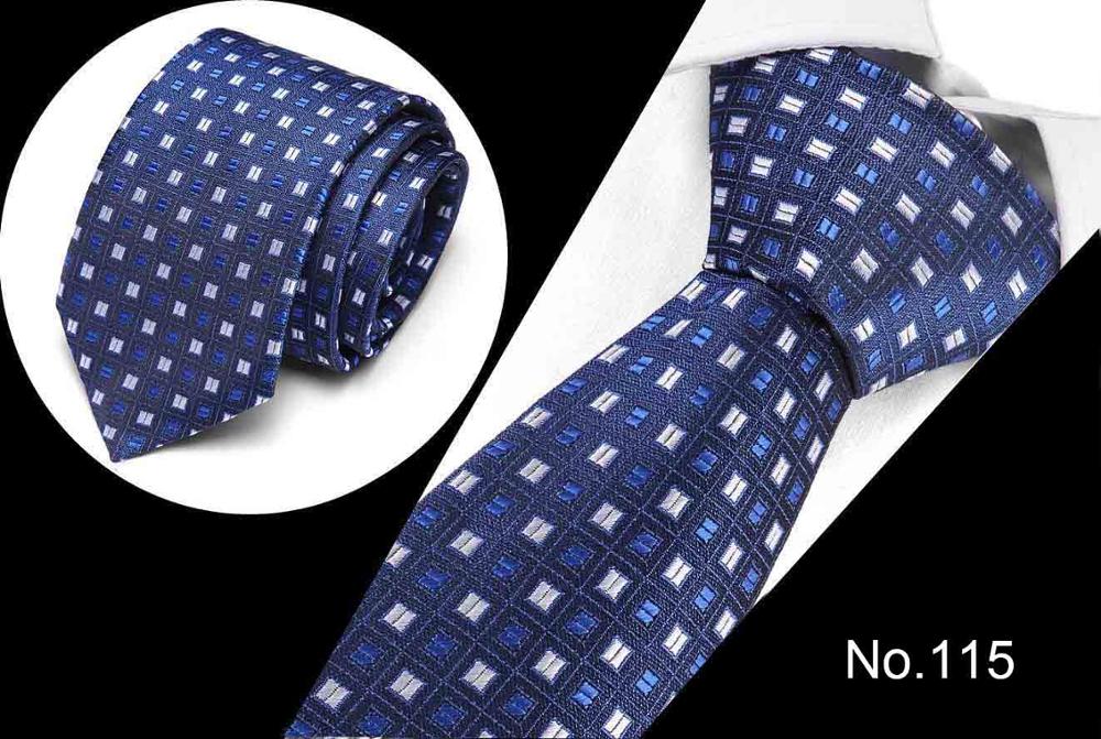 Luxury Men's Print Pattern Slim Neckties