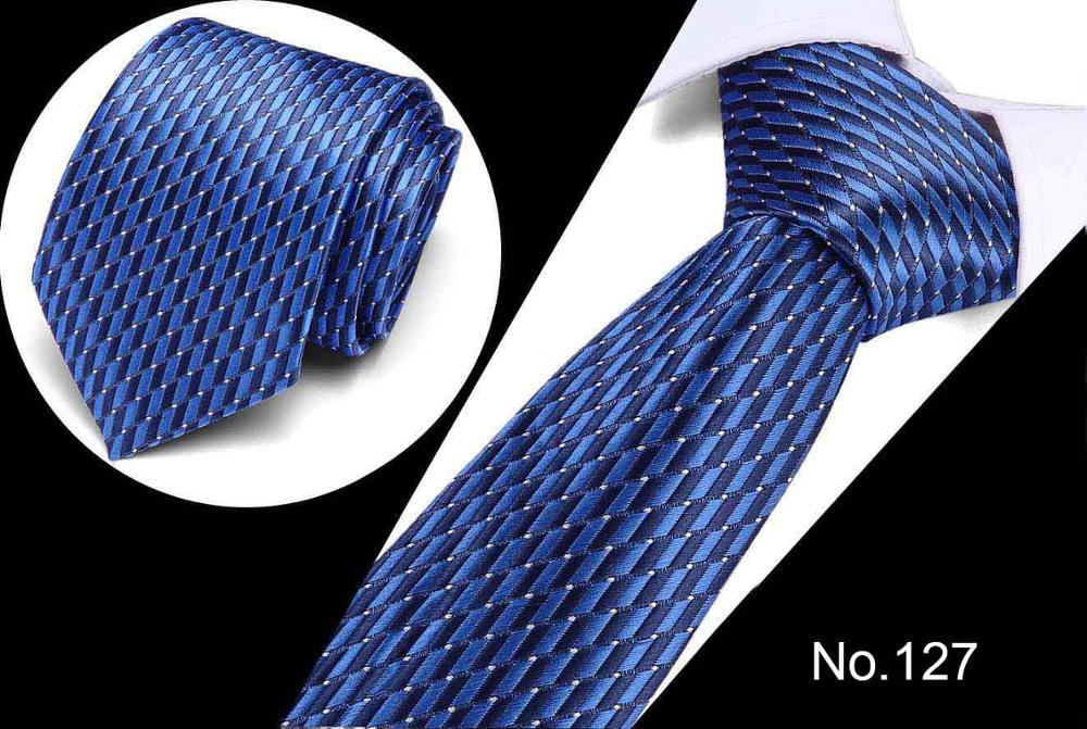 Luxury Men's Print Pattern Slim Neckties