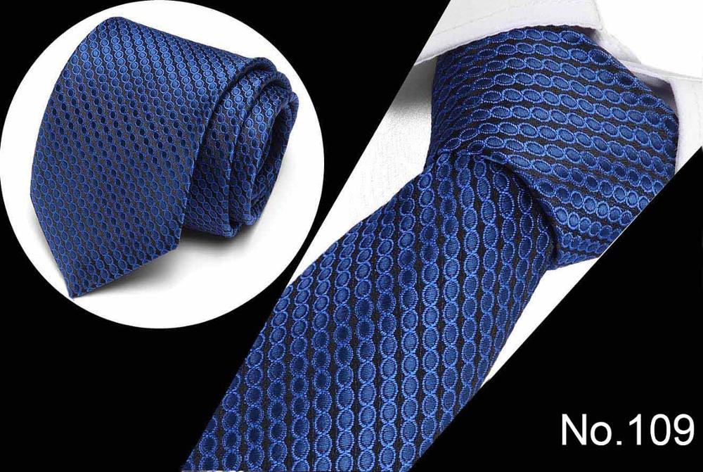 Luxury Men's Print Pattern Slim Neckties