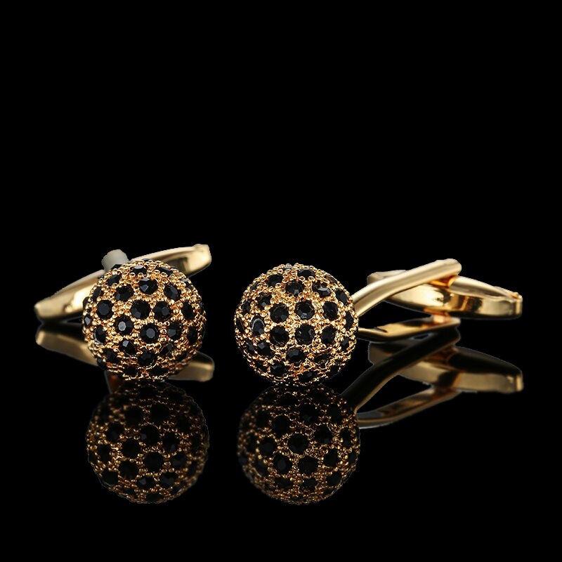 High quality Brass Plated 18K Gold French Cufflinks