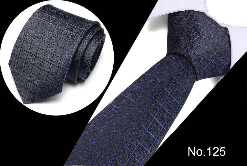 Luxury Men's Print Pattern Slim Neckties