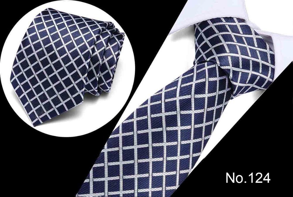 Luxury Men's Print Pattern Slim Neckties