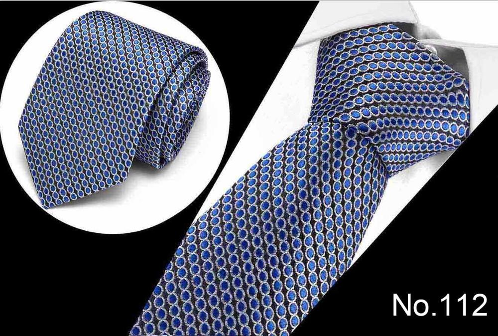 Luxury Men's Print Pattern Slim Neckties