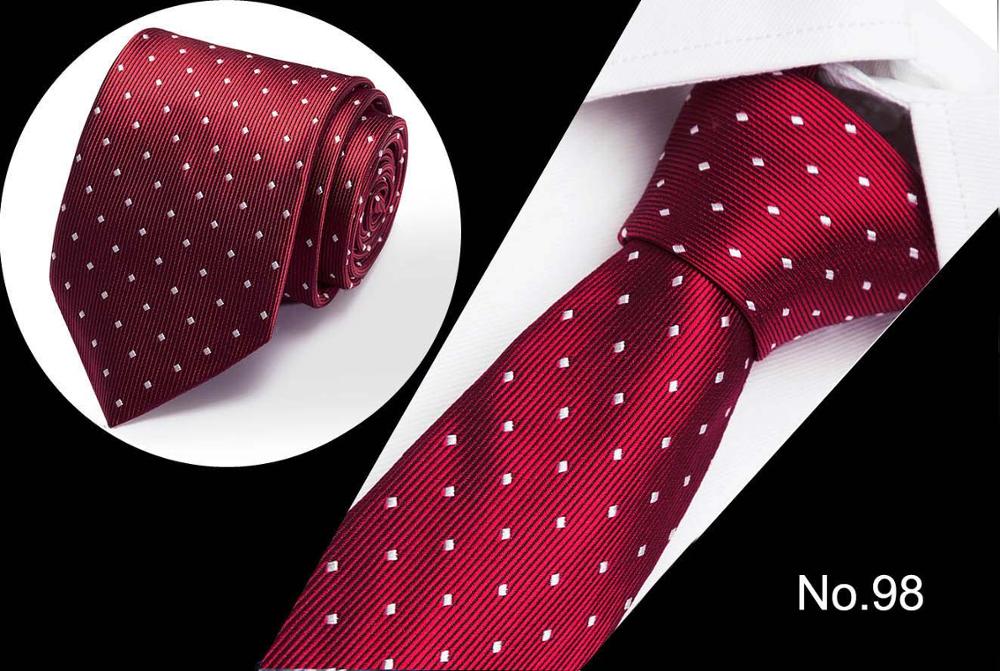 Luxury Men's Print Pattern Slim Neckties