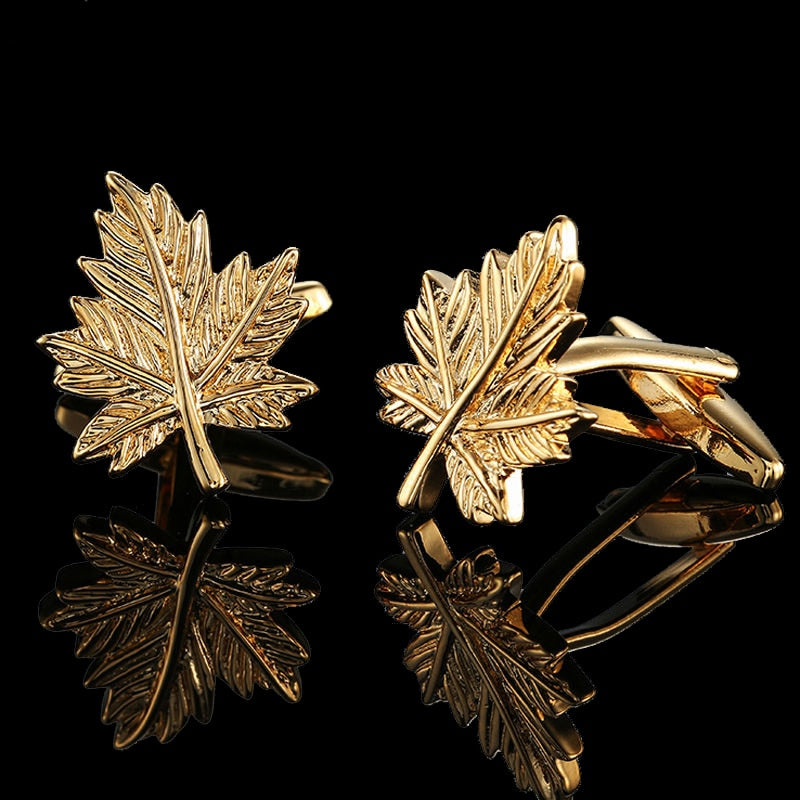 High quality Brass Plated 18K Gold French Cufflinks