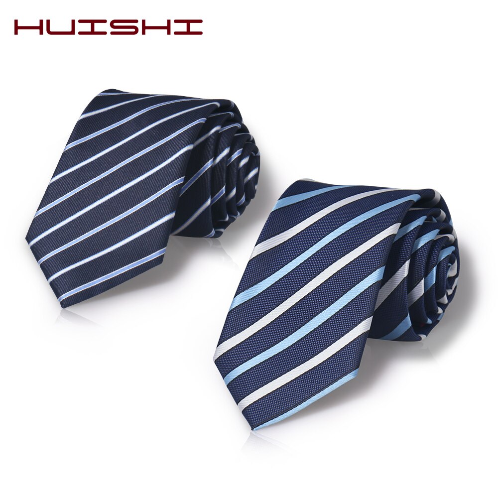 Men's Classic Plaid Stripe Skinny Ties