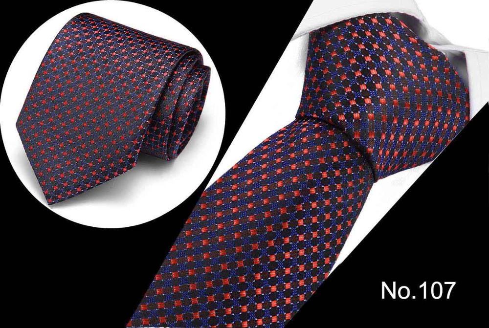 Luxury Men's Print Pattern Slim Neckties