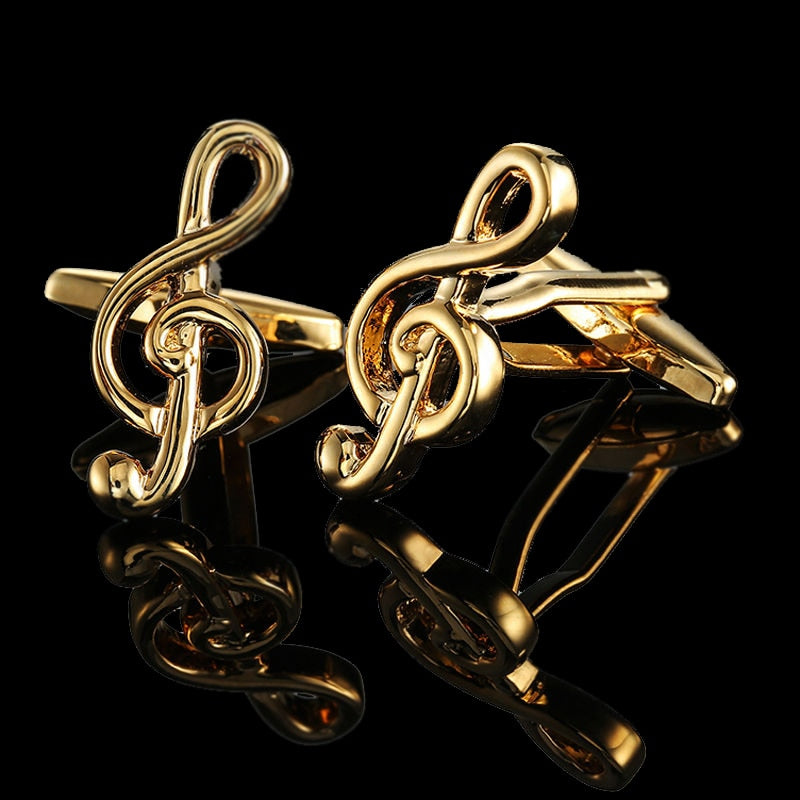 High quality Brass Plated 18K Gold French Cufflinks