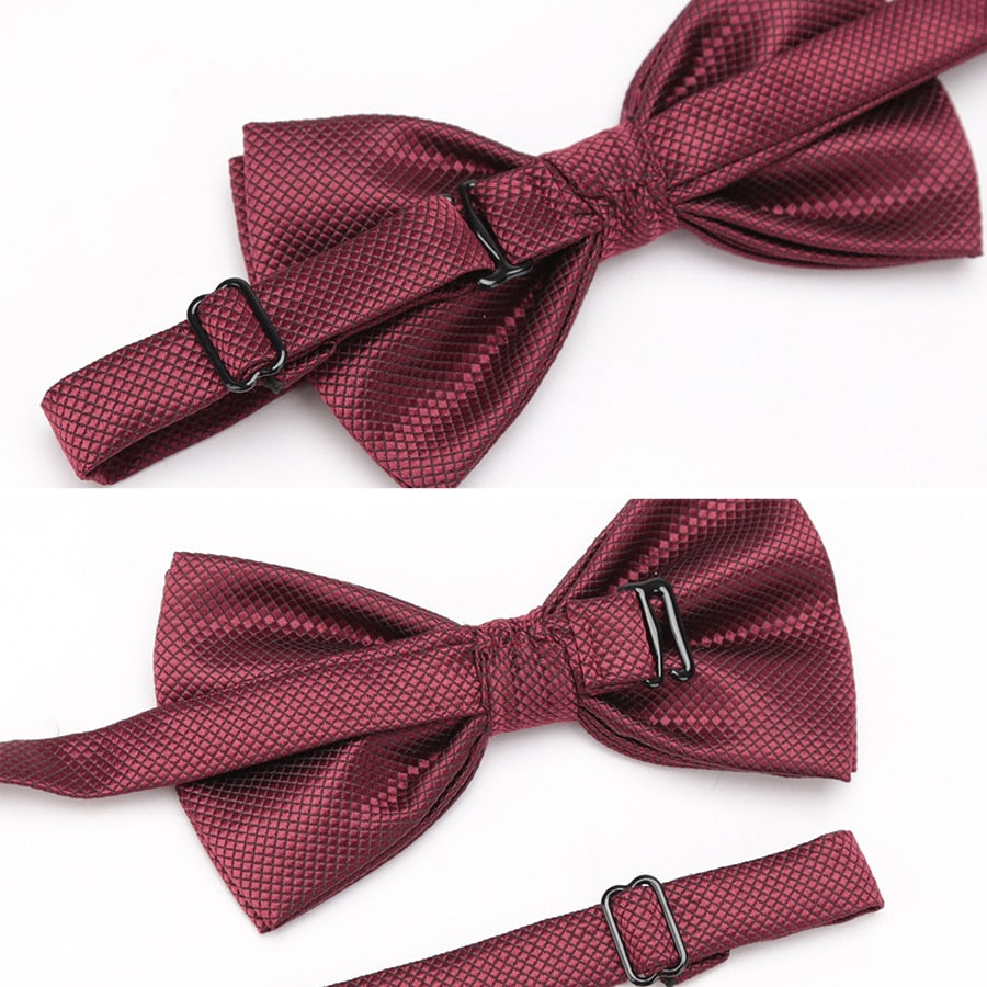 High Fashion Boys Girls Butterfly Bow Tie Candy Solid Color