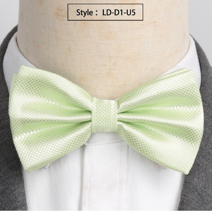 High Fashion Boys Girls Butterfly Bow Tie Candy Solid Color