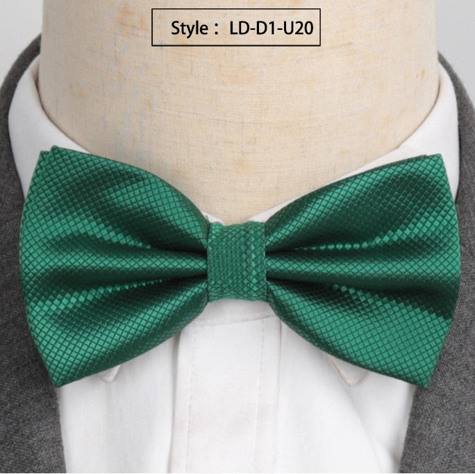 High Fashion Boys Girls Butterfly Bow Tie Candy Solid Color