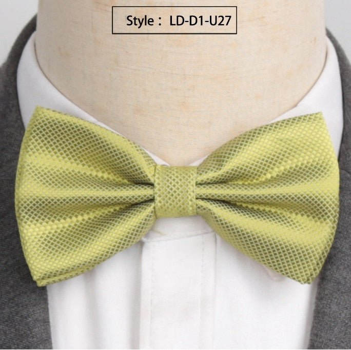 High Fashion Boys Girls Butterfly Bow Tie Candy Solid Color