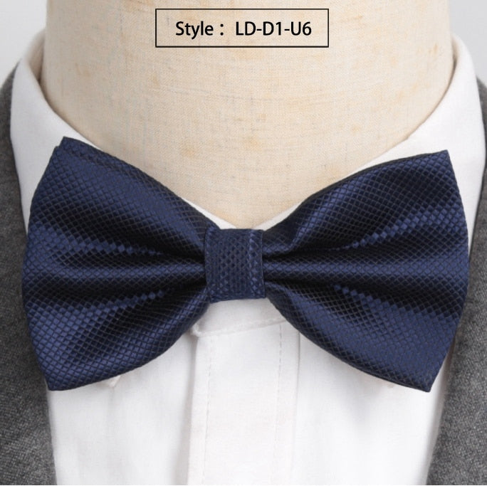 High Fashion Boys Girls Butterfly Bow Tie Candy Solid Color