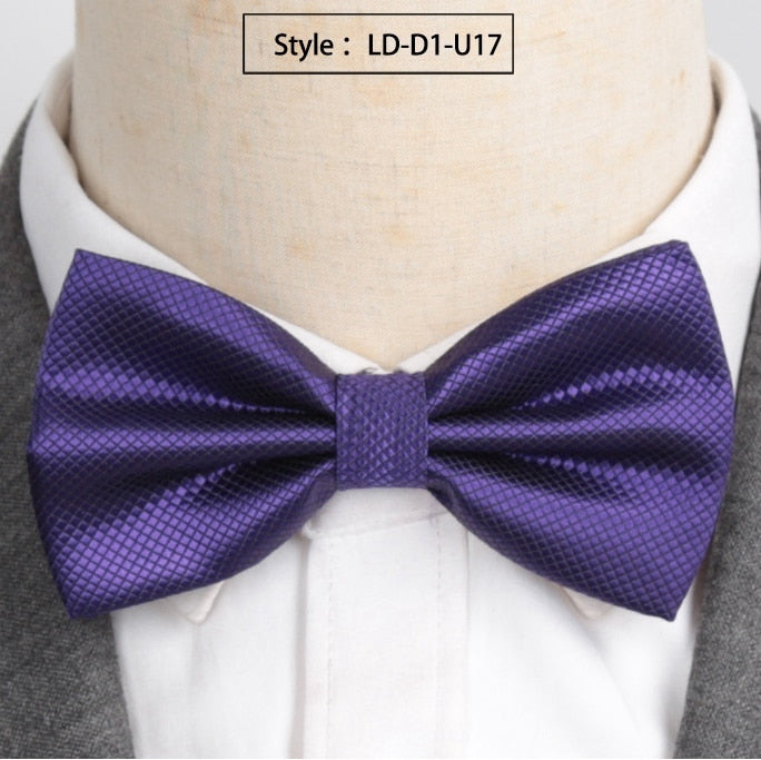 High Fashion Boys Girls Butterfly Bow Tie Candy Solid Color