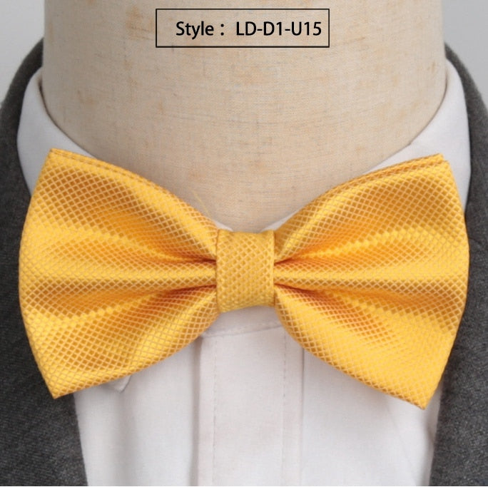 High Fashion Boys Girls Butterfly Bow Tie Candy Solid Color