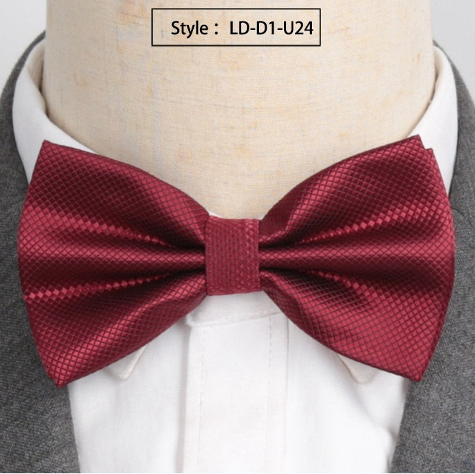 High Fashion Boys Girls Butterfly Bow Tie Candy Solid Color