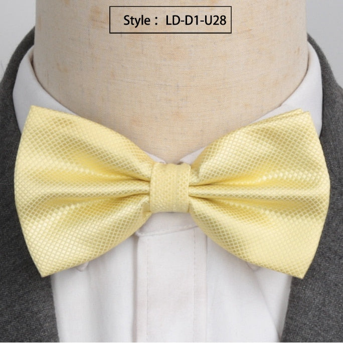 High Fashion Boys Girls Butterfly Bow Tie Candy Solid Color