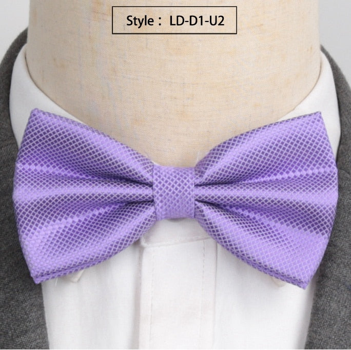 High Fashion Boys Girls Butterfly Bow Tie Candy Solid Color