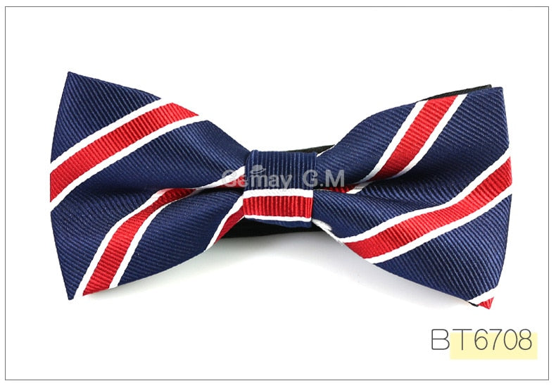 Men Fashion Casual Floral Bow Ties