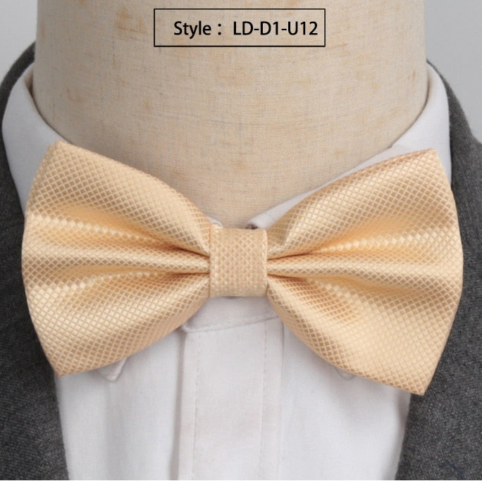 High Fashion Boys Girls Butterfly Bow Tie Candy Solid Color