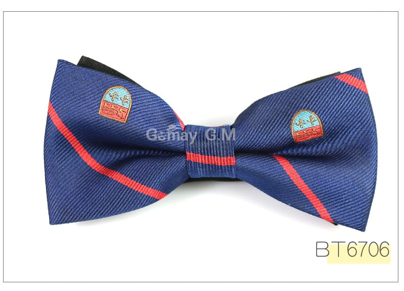 Men Fashion Casual Floral Bow Ties