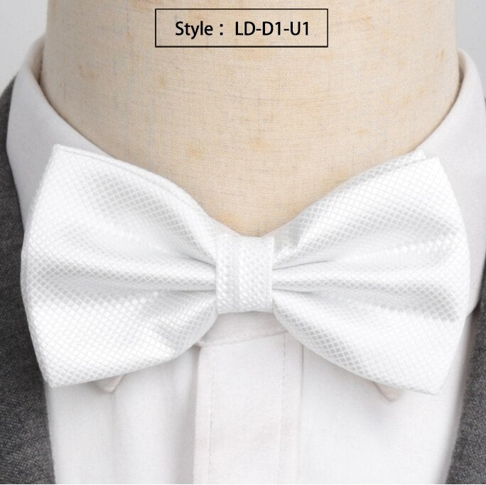 High Fashion Boys Girls Butterfly Bow Tie Candy Solid Color