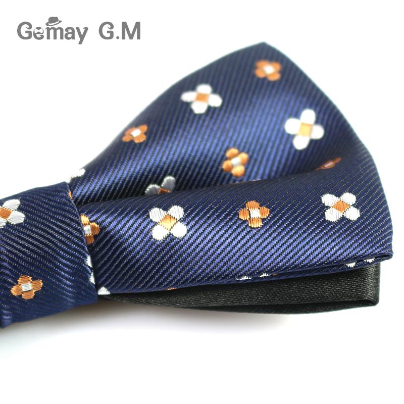 Men Fashion Casual Floral Bow Ties