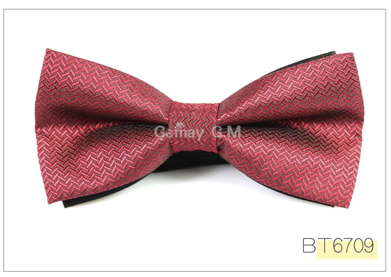 Men Fashion Casual Floral Bow Ties