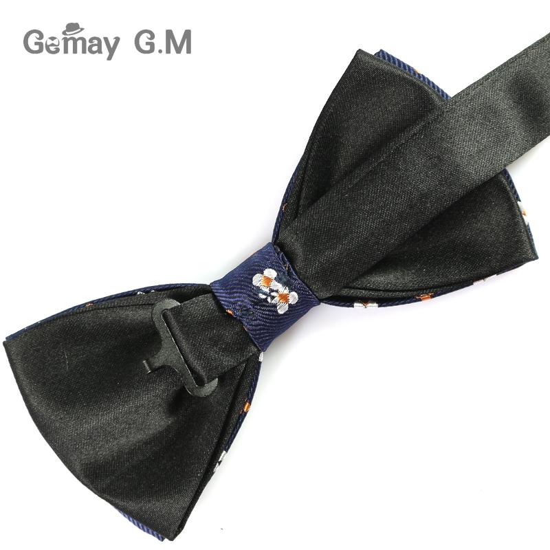 Men Fashion Casual Floral Bow Ties