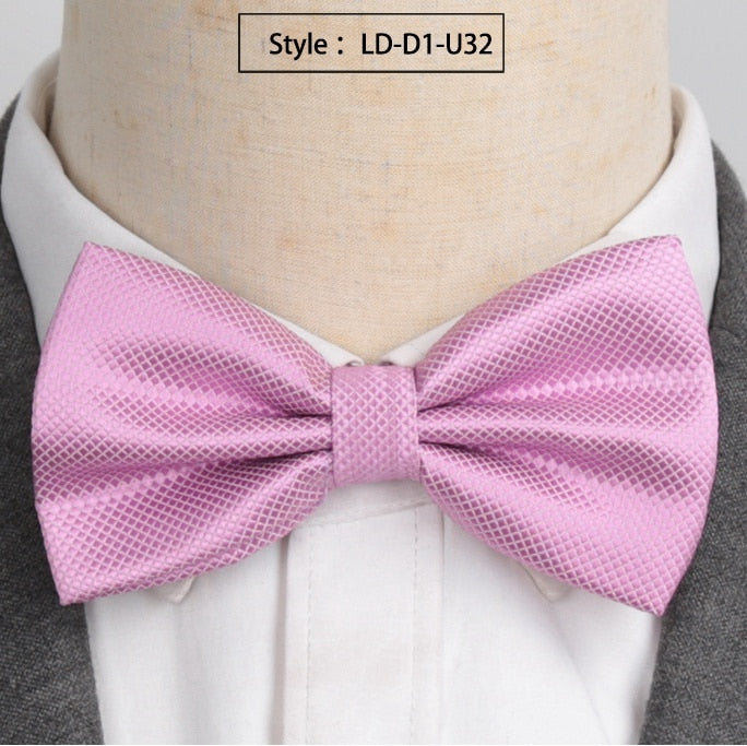 High Fashion Boys Girls Butterfly Bow Tie Candy Solid Color