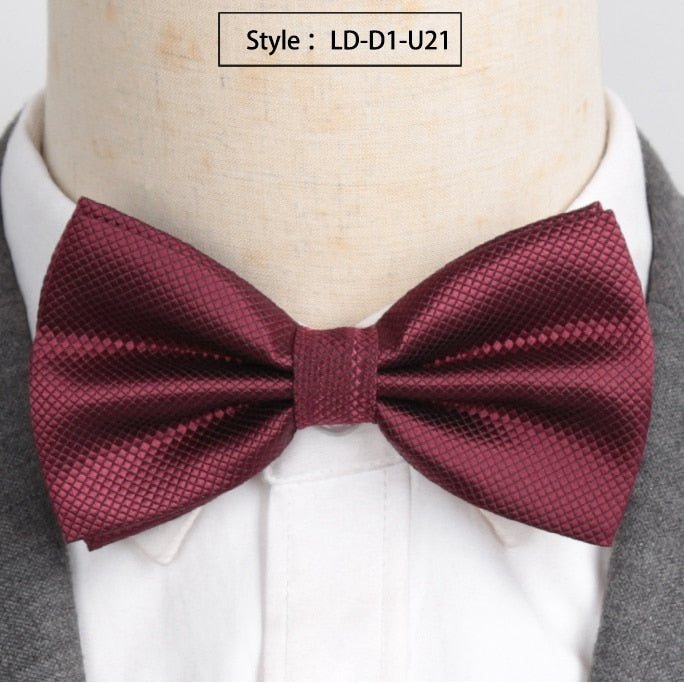 High Fashion Boys Girls Butterfly Bow Tie Candy Solid Color